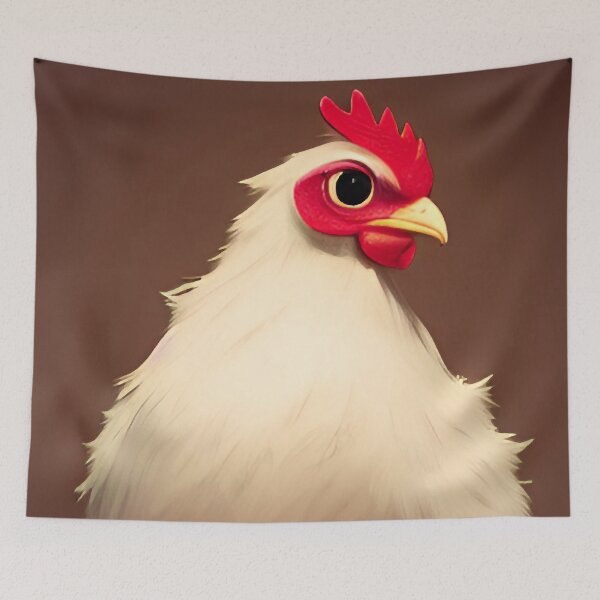 Item preview, Cute & Friendly Chicken! designed and sold by fergyfilms.