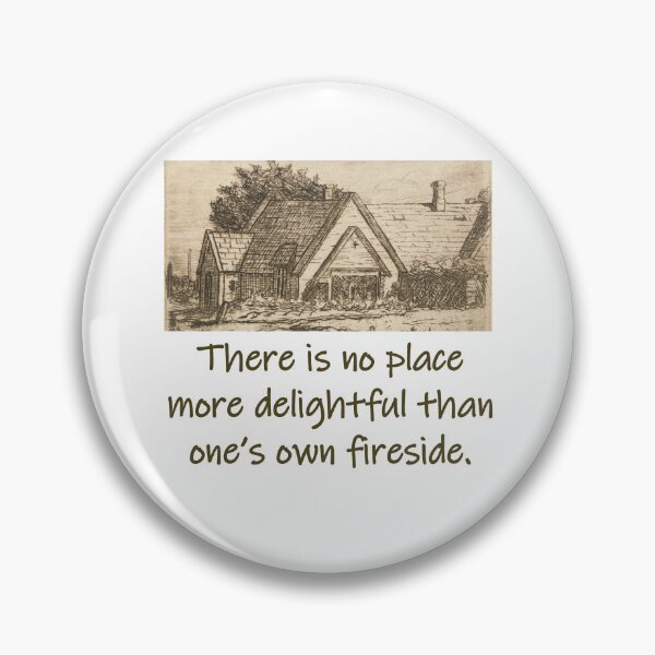 Item preview, There Is No Place More Delightful - Home Quote  designed and sold by CrankyOldDude.