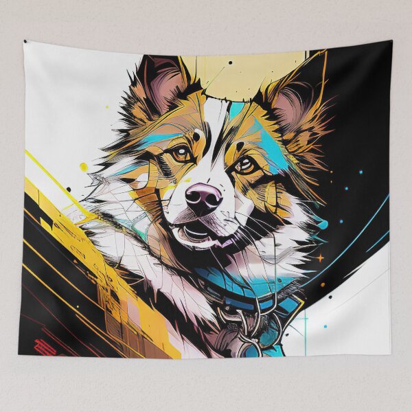 Item preview, Cyber Canine: A Futuristic Portrait of Man's Best Friend designed and sold by DavesDogShop.