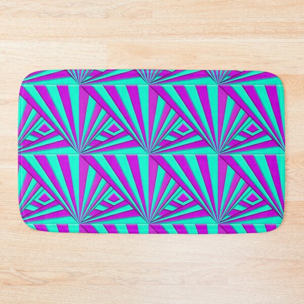 Item preview, Padded pleats design blue and green designed and sold by TerenceLacey.