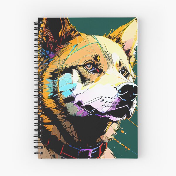 Item preview, Cyber Canine: A Futuristic Portrait of Man's Best Friend designed and sold by DavesDogShop.