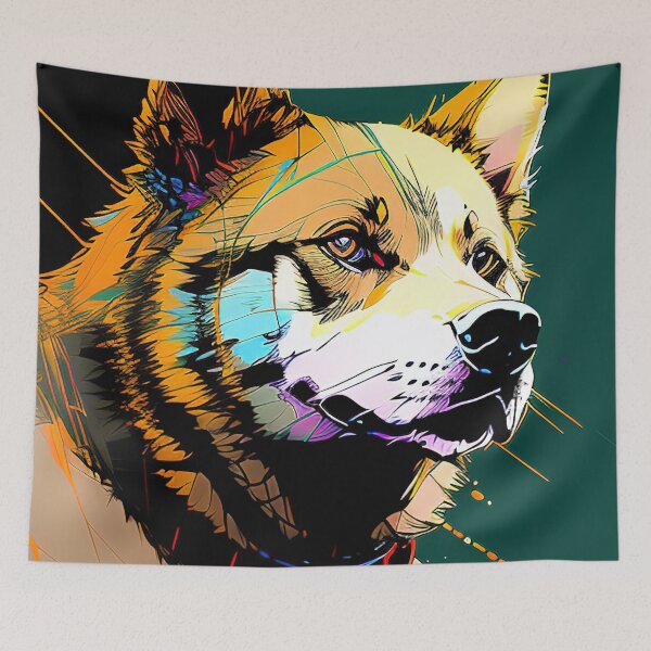 Item preview, Cyber Canine: A Futuristic Portrait of Man's Best Friend designed and sold by DavesDogShop.