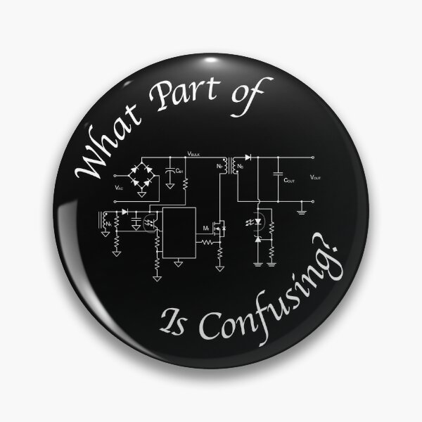 Item preview, What Part of (Flyback Schematic) is Confusing? designed and sold by DesertG.