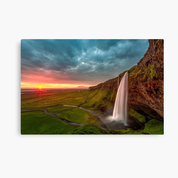 Selandjafoss, Iceland Canvas Print