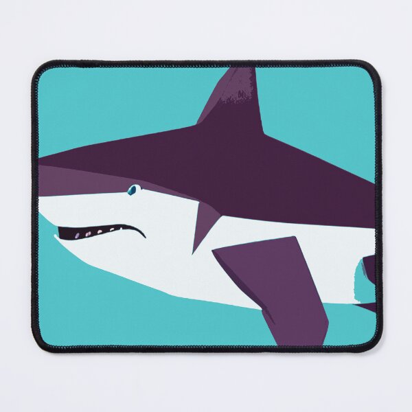 Item preview, Shark friend Swimming the Blue! designed and sold by fergyfilms.