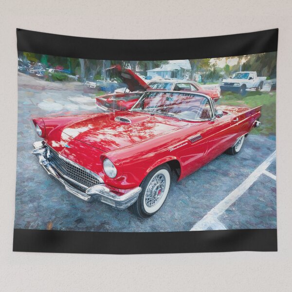Item preview, 1957 Red Ford Thunderbird Convertible X136 designed and sold by RichFrancoCars.