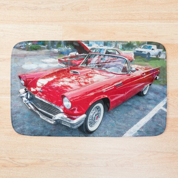 Item preview, 1957 Red Ford Thunderbird Convertible X136 designed and sold by RichFrancoCars.