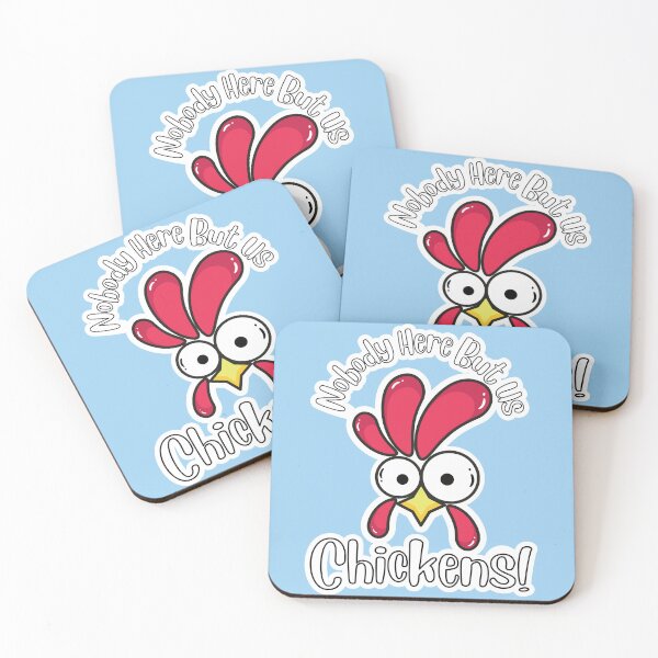 Item preview, Scared? Nobody Here But Us Chickens! designed and sold by Strad Digital ART.