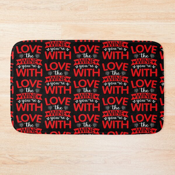 Item preview, Love The Wine You're With - Cute Valentine's Day Design for Wine Lovers by FanityPrints designed and sold by FanityPrints.