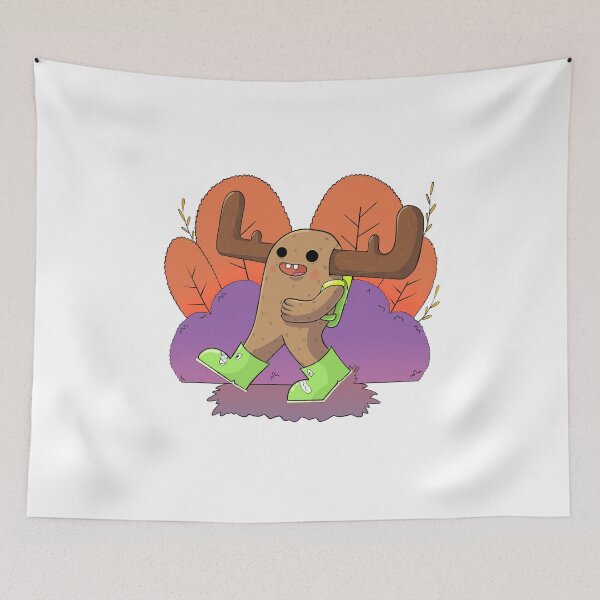 Item preview, Cute monster walking designed and sold by DavesArtBook.