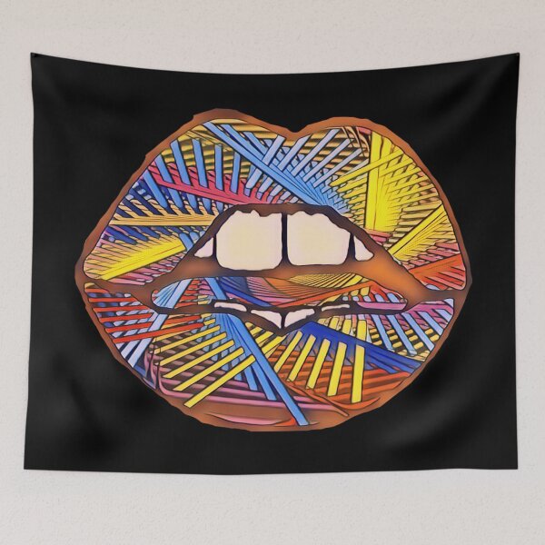 Item preview, Striped Lips designed and sold by natnat7w.