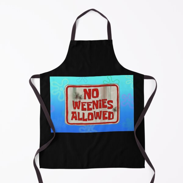 Item preview, No Weenies Allowed, Spongebob V2 designed and sold by zakariadesigner.