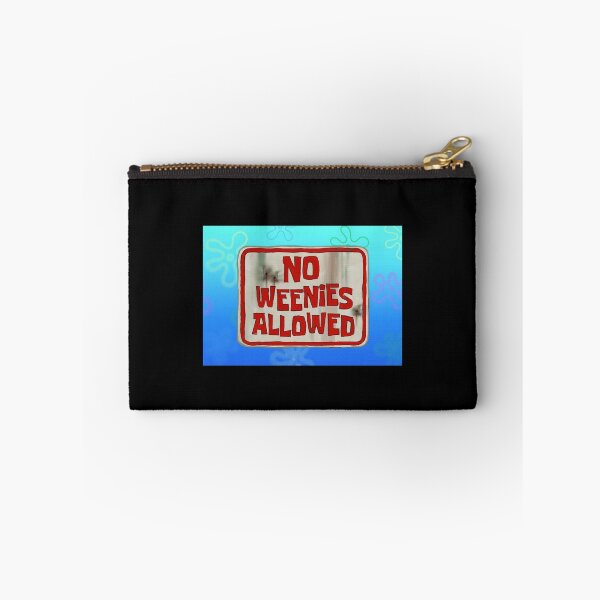 Item preview, No Weenies Allowed, Spongebob V2 designed and sold by zakariadesigner.