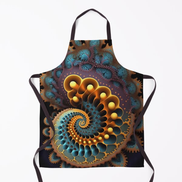 Item preview, Fractal Nautilus Shell Art designed and sold by ChaosEmporium.