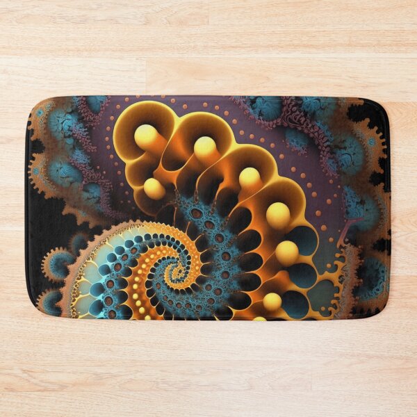 Item preview, Fractal Nautilus Shell Art designed and sold by ChaosEmporium.