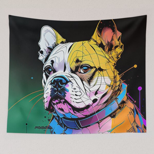 Item preview, Cyber Canine: A Futuristic Portrait of Man's Best Friend designed and sold by DavesDogShop.