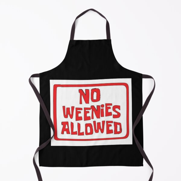 Item preview, No Weenies Allowed, Spongebob V3 designed and sold by zakariadesigner.