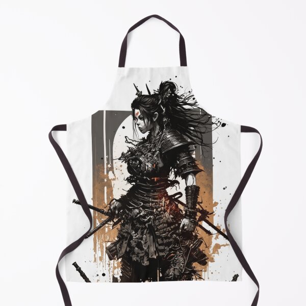 Item preview, Female Samurai On A Battlefield designed and sold by Nightarcade.
