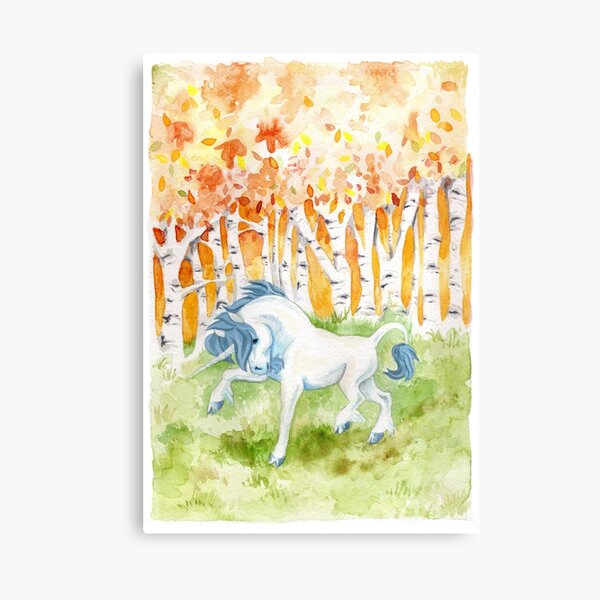 Wild Unicorn Canvas Print
