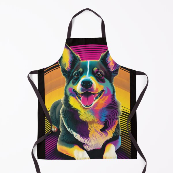 Artikelvorschau, Retro Welsch Corgi-Malerei entworfen und verkauft von AILaboratory21.