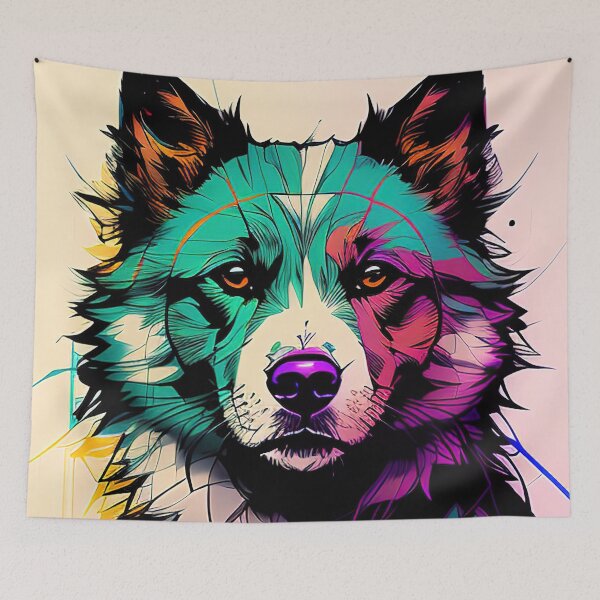 Item preview, Cyber Canine: A Futuristic Portrait of Man's Best Friend designed and sold by DavesDogShop.