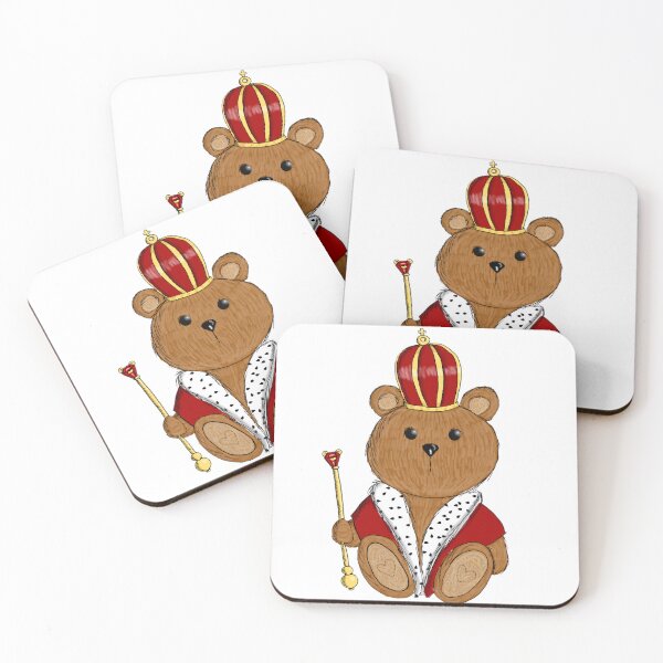 Item preview, Teddy Bear King (for my dad) designed and sold by Marian Hayes.