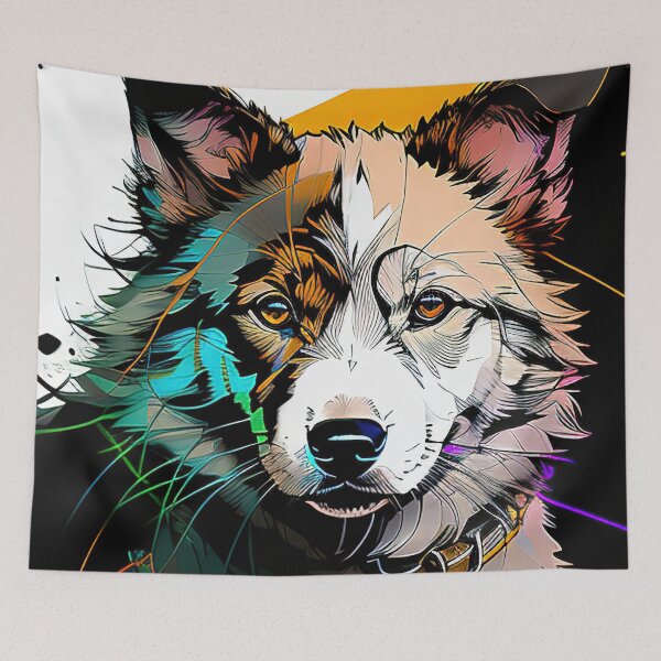 Item preview, Cyber Canine: A Futuristic Portrait of Man's Best Friend designed and sold by DavesDogShop.