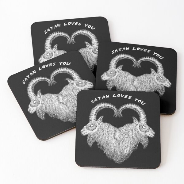 Item preview, Satan loves you B&W designed and sold by Faust-ART.