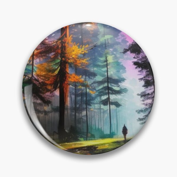 Item preview, Forest Nightscape designed and sold by Verdant Rose Studio.