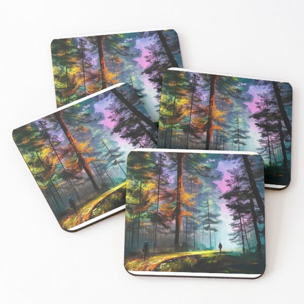 Item preview, Forest Nightscape designed and sold by Verdant Rose Studio.