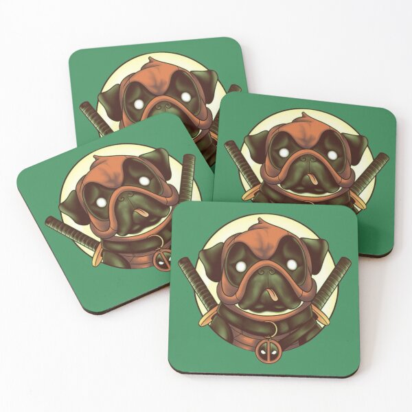 Item preview, cartoon samurai dog designed and sold by Pukon87 shop.