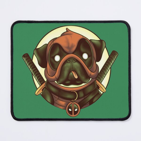 Item preview, cartoon samurai dog designed and sold by Pukon87 shop.