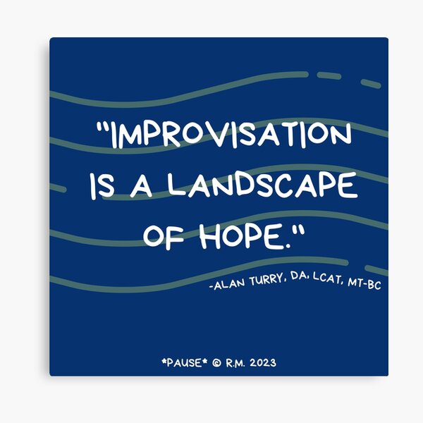 IMPROVISATION Canvas Print