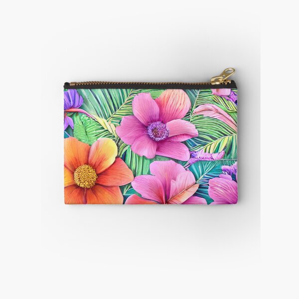 Item preview, Vibrant Tropical Flowers and Leaves designed and sold by BleuSky.