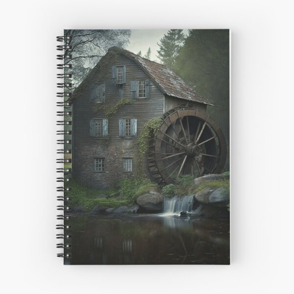 Item preview,     The mill water wheel gone by.  designed and sold by murielsfaith.