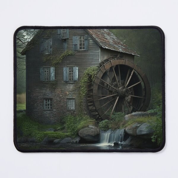 Item preview,     The mill water wheel gone by.  designed and sold by murielsfaith.