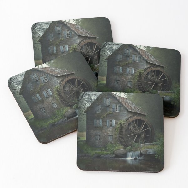 Item preview,     The mill water wheel gone by.  designed and sold by murielsfaith.