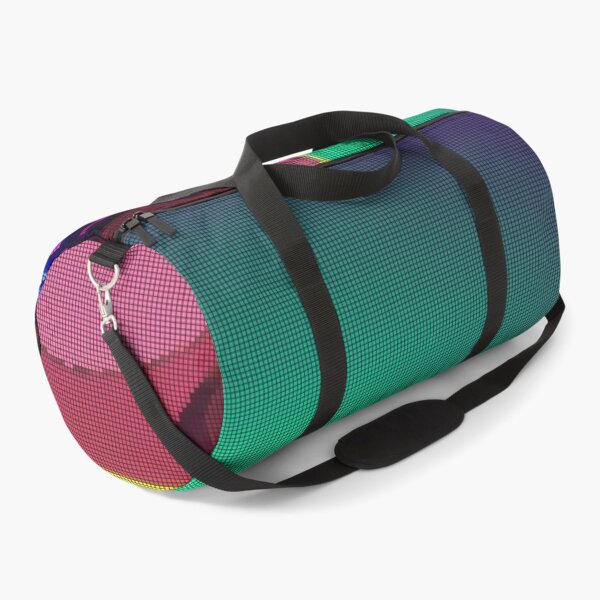 Artikelvorschau, Neon Colorful Abstract Pug 8-bit Pixel Art entworfen und verkauft von PixelDripped.