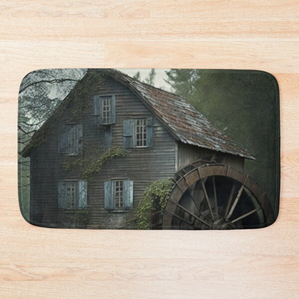 Item preview,     The mill water wheel gone by.  designed and sold by murielsfaith.