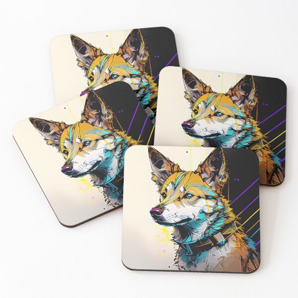 Item preview, Cyber Canine: A Futuristic Portrait of Man's Best Friend designed and sold by DavesDogShop.