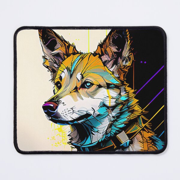 Item preview, Cyber Canine: A Futuristic Portrait of Man's Best Friend designed and sold by DavesDogShop.