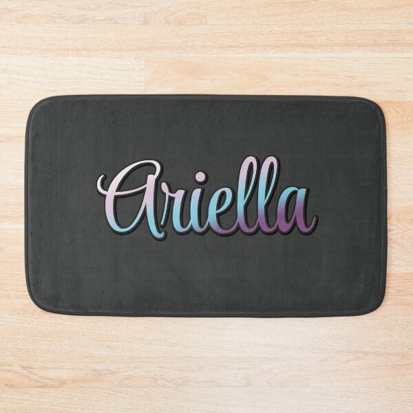 Item preview, Pretty Script Ariella Name in Cool Colors designed and sold by AloraDawnEve.