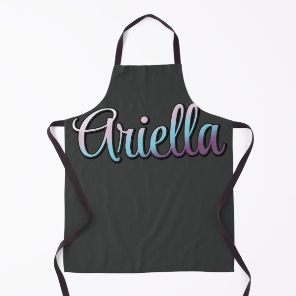 Item preview, Pretty Script Ariella Name in Cool Colors designed and sold by AloraDawnEve.