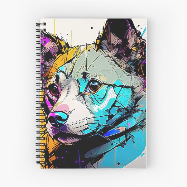 Item preview, Cyber Canine: A Futuristic Portrait of Man's Best Friend designed and sold by DavesDogShop.