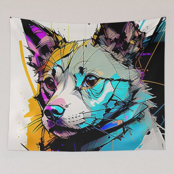 Item preview, Cyber Canine: A Futuristic Portrait of Man's Best Friend designed and sold by DavesDogShop.