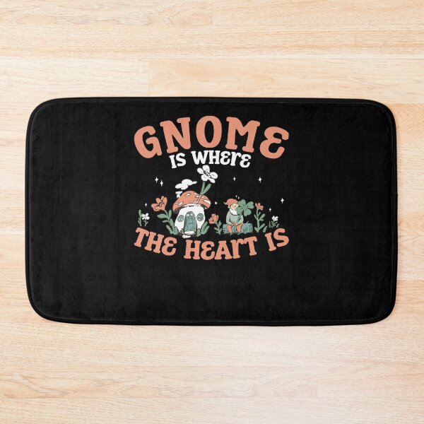 Item preview, Gnome Gardening Gnome Is Where The Heart Is Garden Dwarf designed and sold by StrongShirts.
