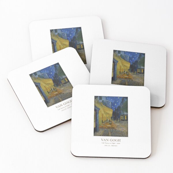 Item preview, CAFÉ TERRACE AT NIGHT BY VAN GOGH, EXHIBITION BEAUTIFUL WALL DECOR,  ENTRYWAY DECOR, KITCHEN POSTER PRINT, LIBRARY WALL ART designed and sold by ConradSignature.