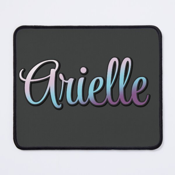 Item preview, Pretty Script Arielle Name in Cool Colors designed and sold by AloraDawnEve.