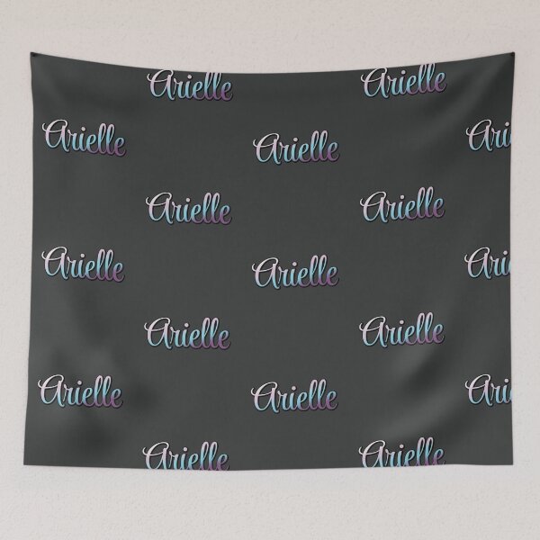 Item preview, Pretty Script Arielle Name in Cool Colors designed and sold by AloraDawnEve.