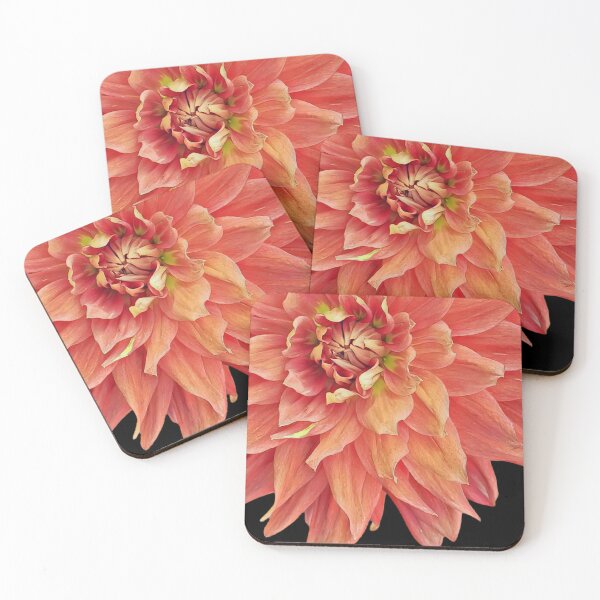 Item preview, Peachy Dahlia designed and sold by moonsquares.